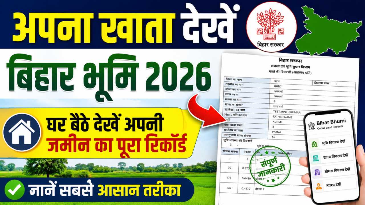 Apna Khata Dekhe Bihar Bhumi