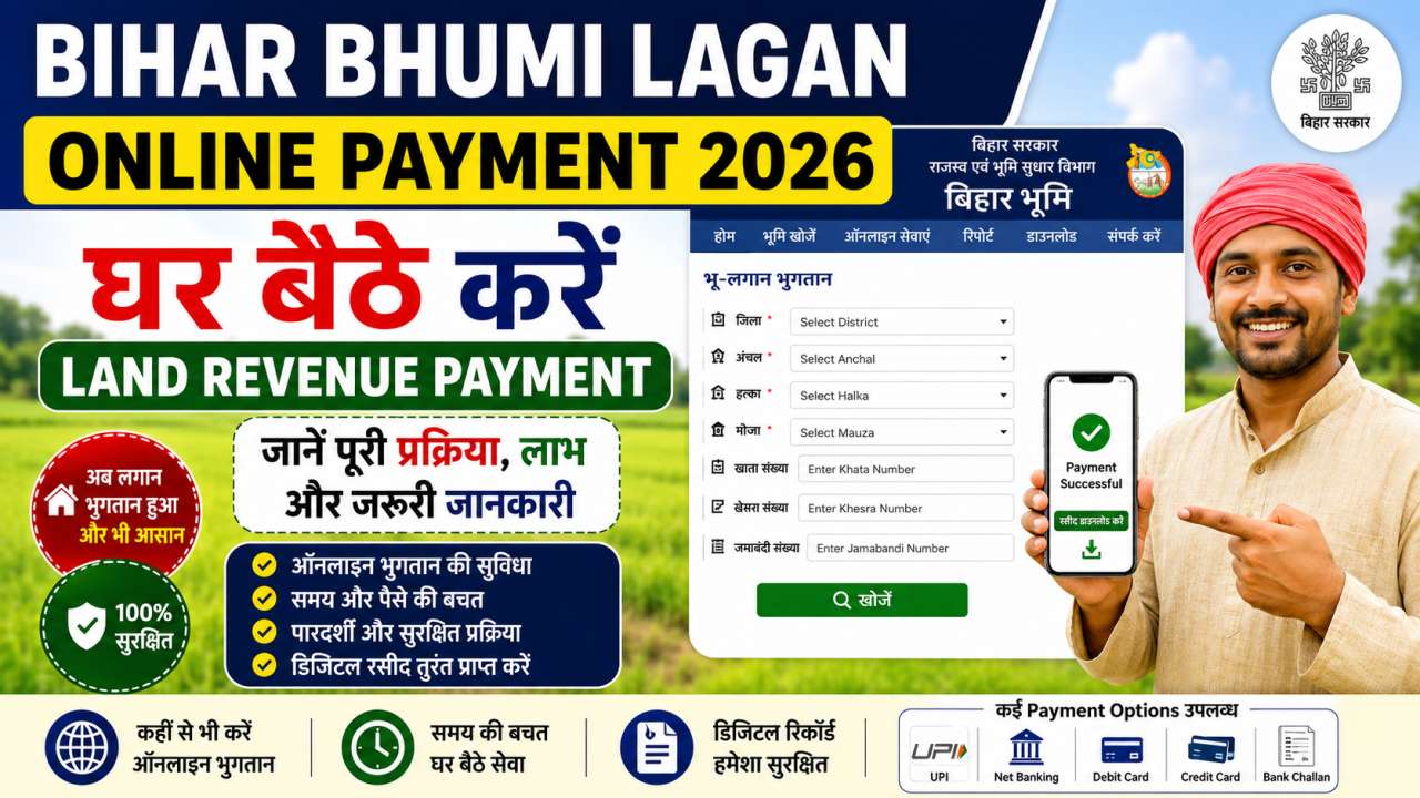 Bihar Bhumi Lagan Online Payment