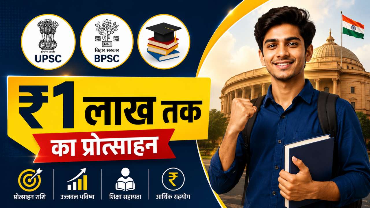 Bihar SCST Civil Services Incentive Scheme 2026