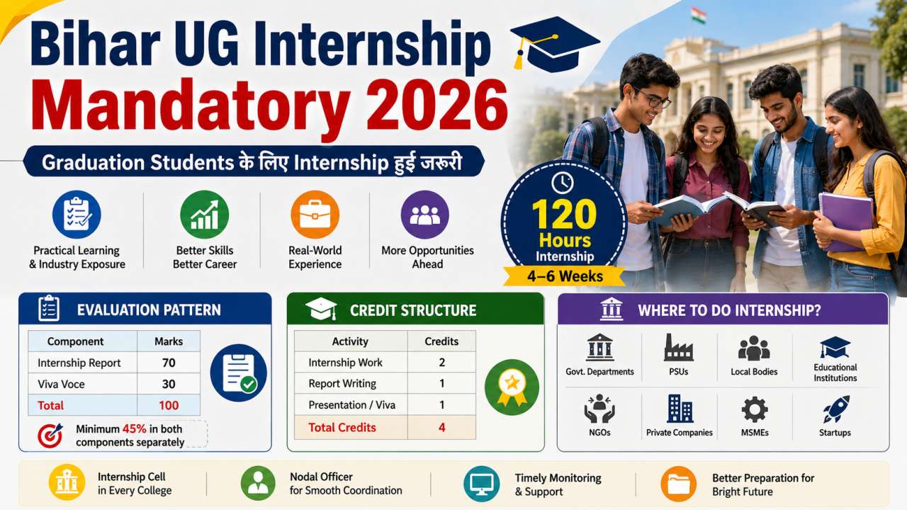 Bihar UG Internship Mandatory 2026