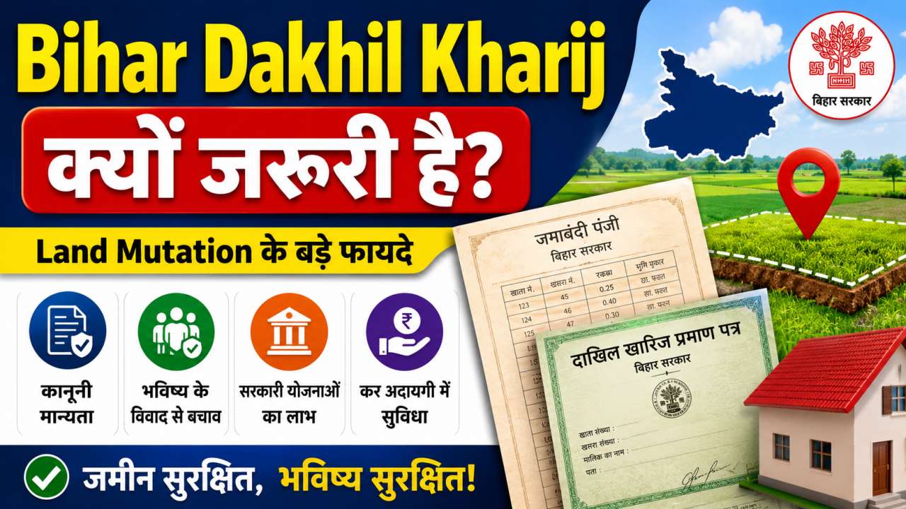 Bihar Dakhil Kharij क्यों जरूरी है