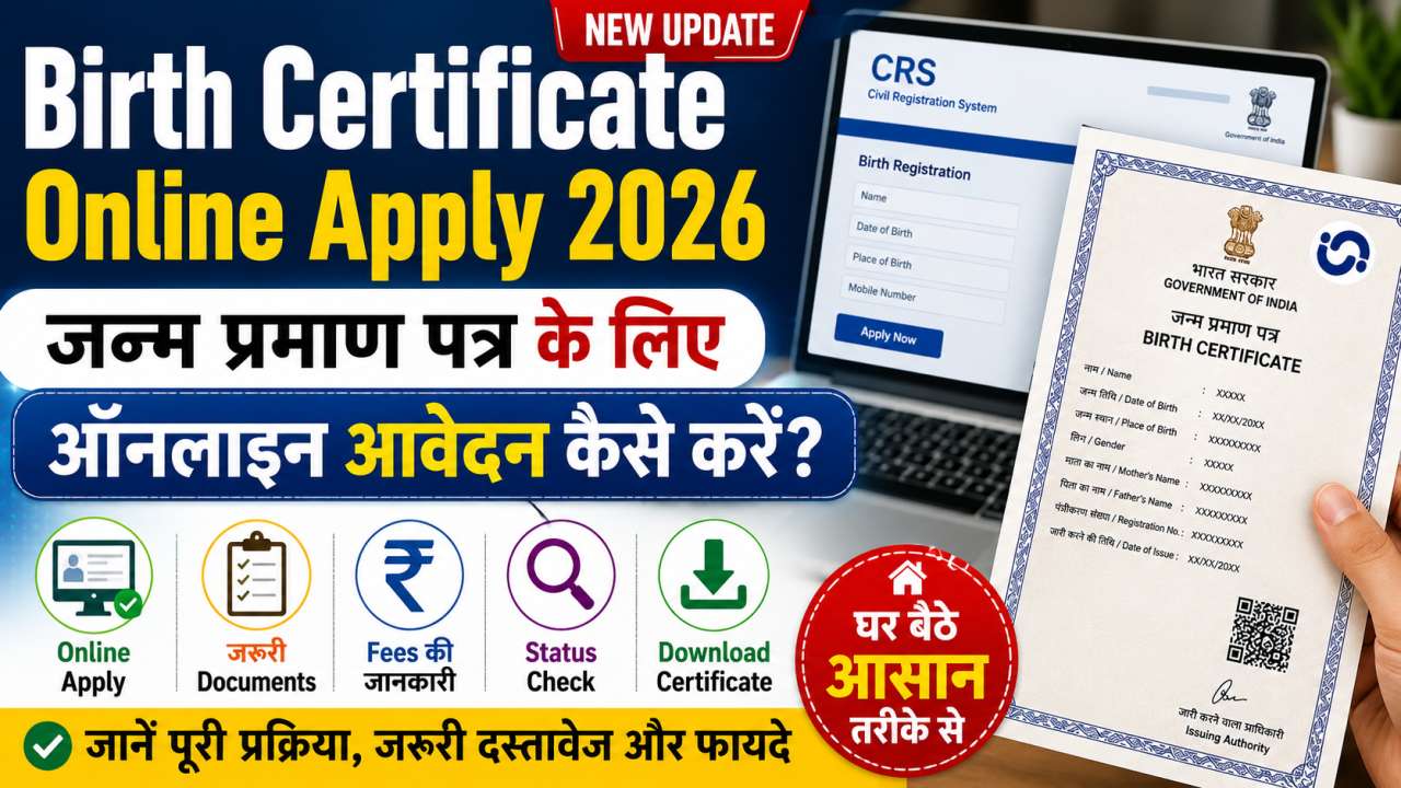Birth Certificate Apply Online 2026