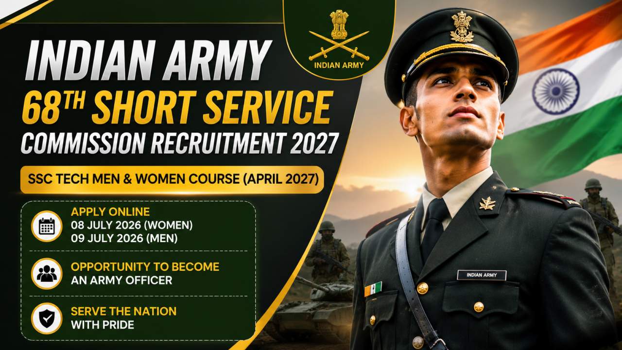 Indian Army SSC Tech Recruitment 2027