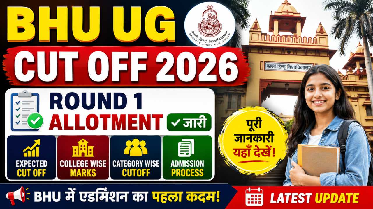 BHU UG Cut Off 2026